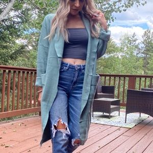 NWOT Longline Sweater